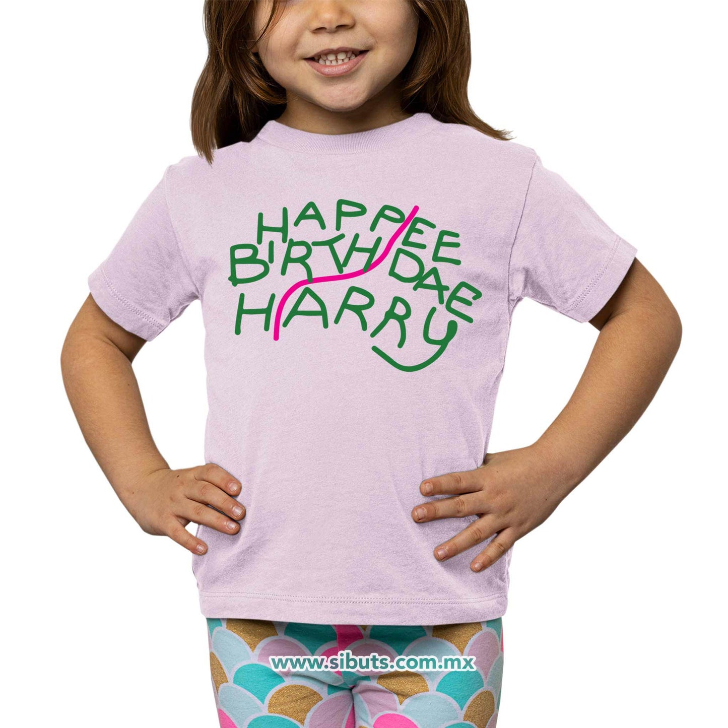 Playera Niña Harry Potter Harry Birth