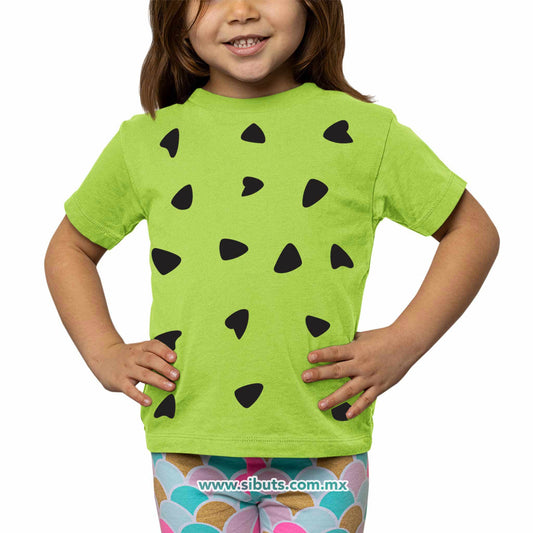 Playera Niña Picapiedra Pebbles