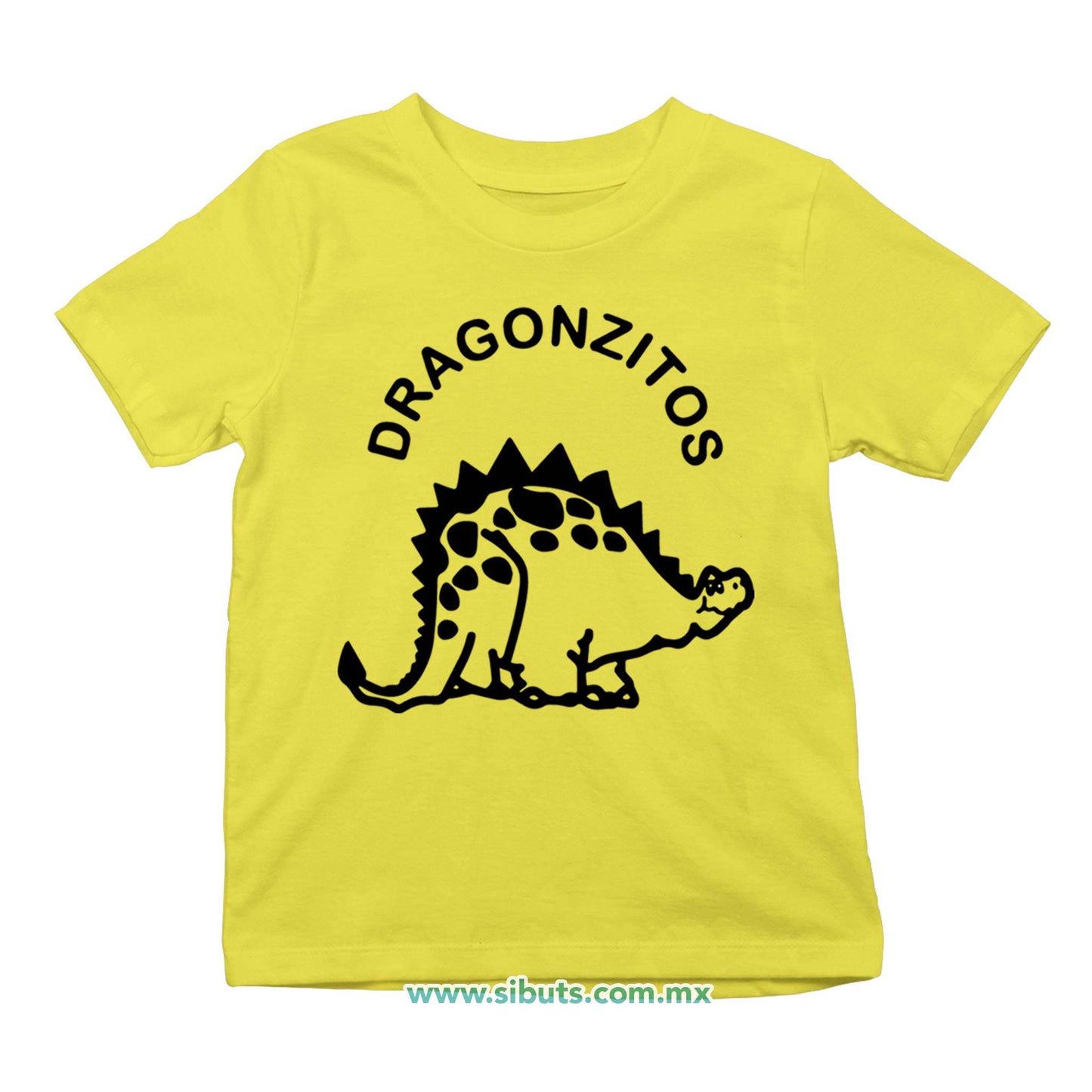 Playera Niño Dulces Dragonzito Amarillo