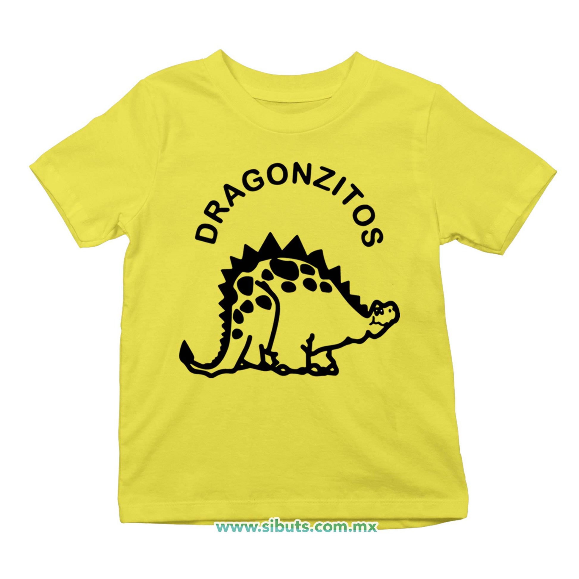 Playera Niño Dulces Dragonzito Amarillo