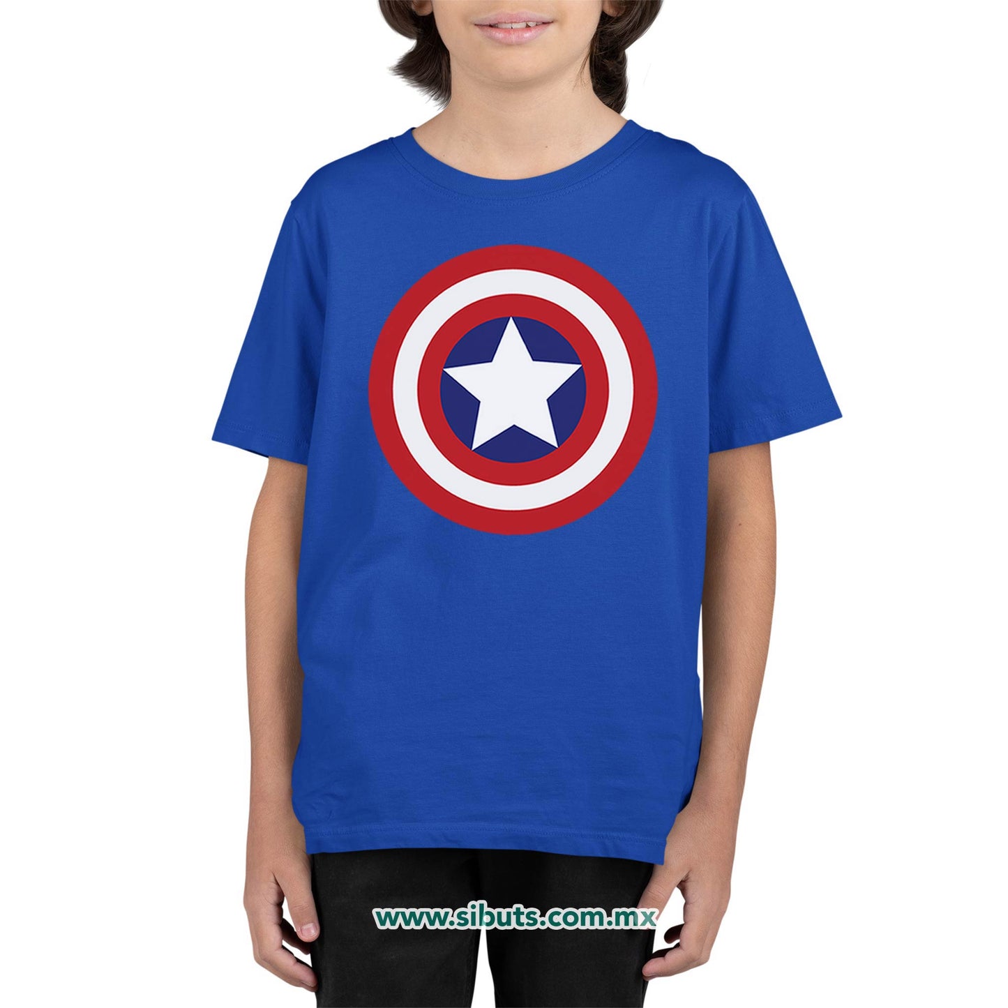 Playera Niño Capitan America
