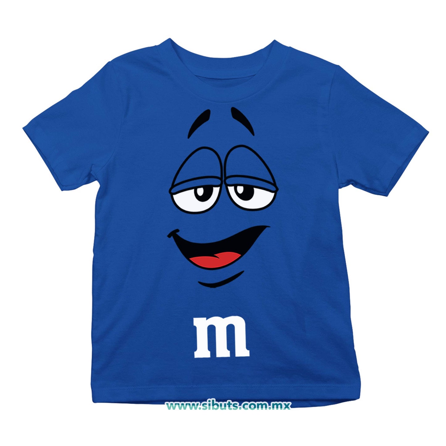 Playera Niño Chocolate M&M Azul