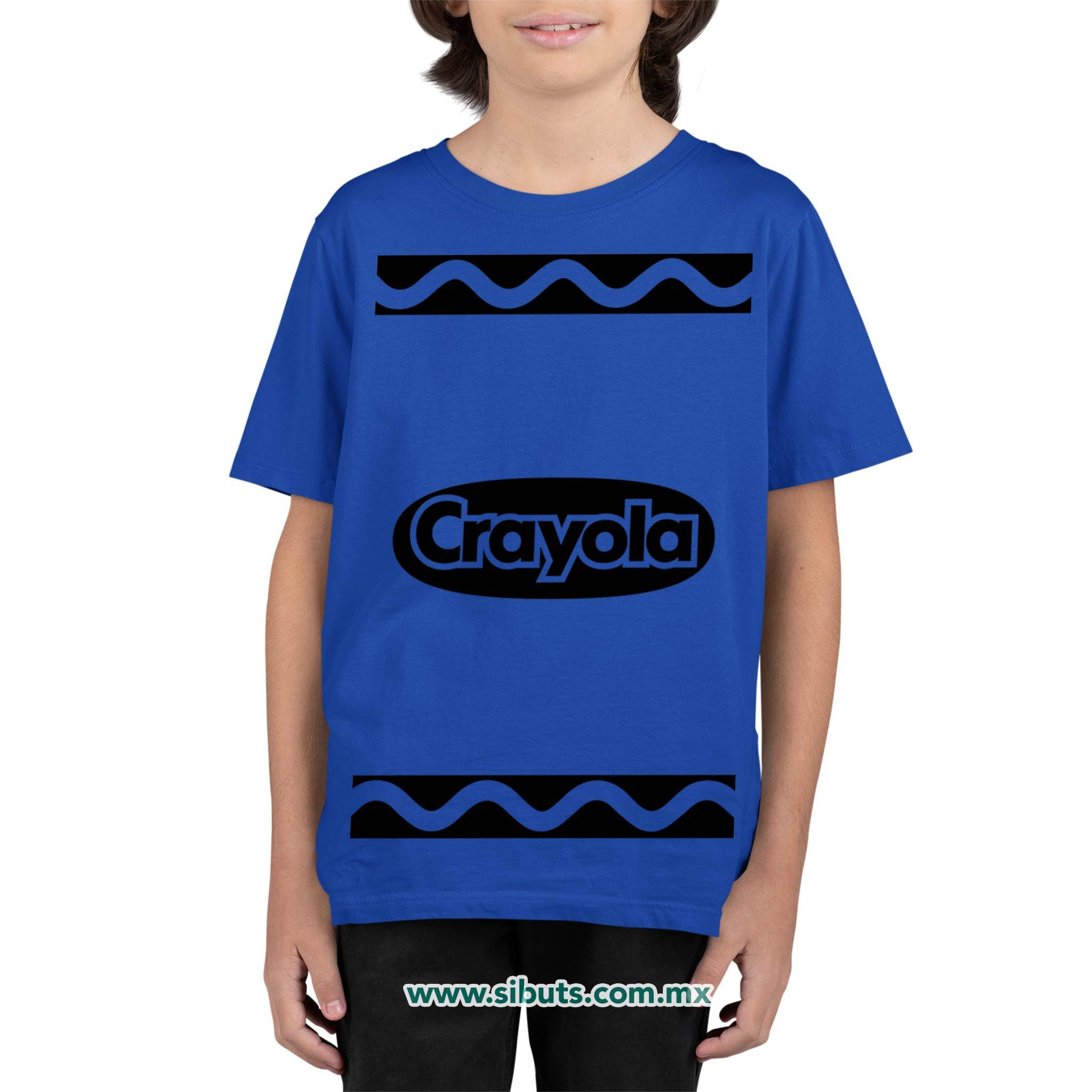 Playera Niño Crayola Azul