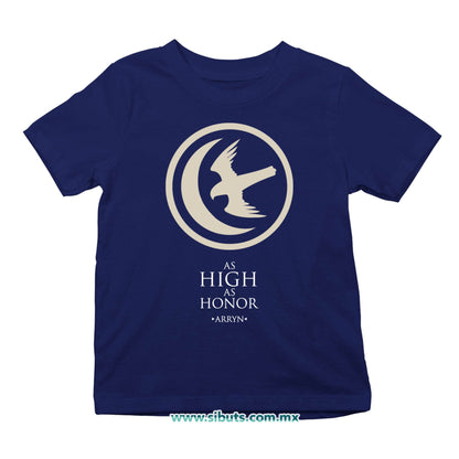 Playera Niño Game Of Thrones House Arryn