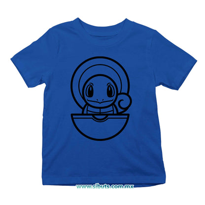 Playera Niño Pokemon Squirttle Point