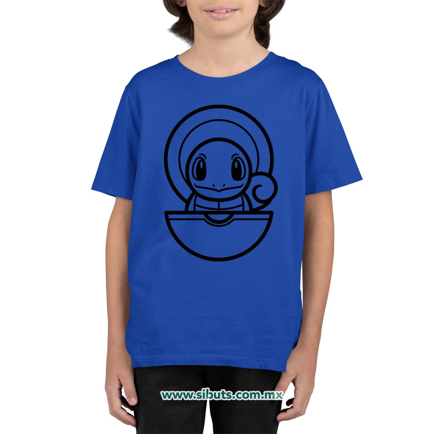 Playera Niño Pokemon Squirttle Point