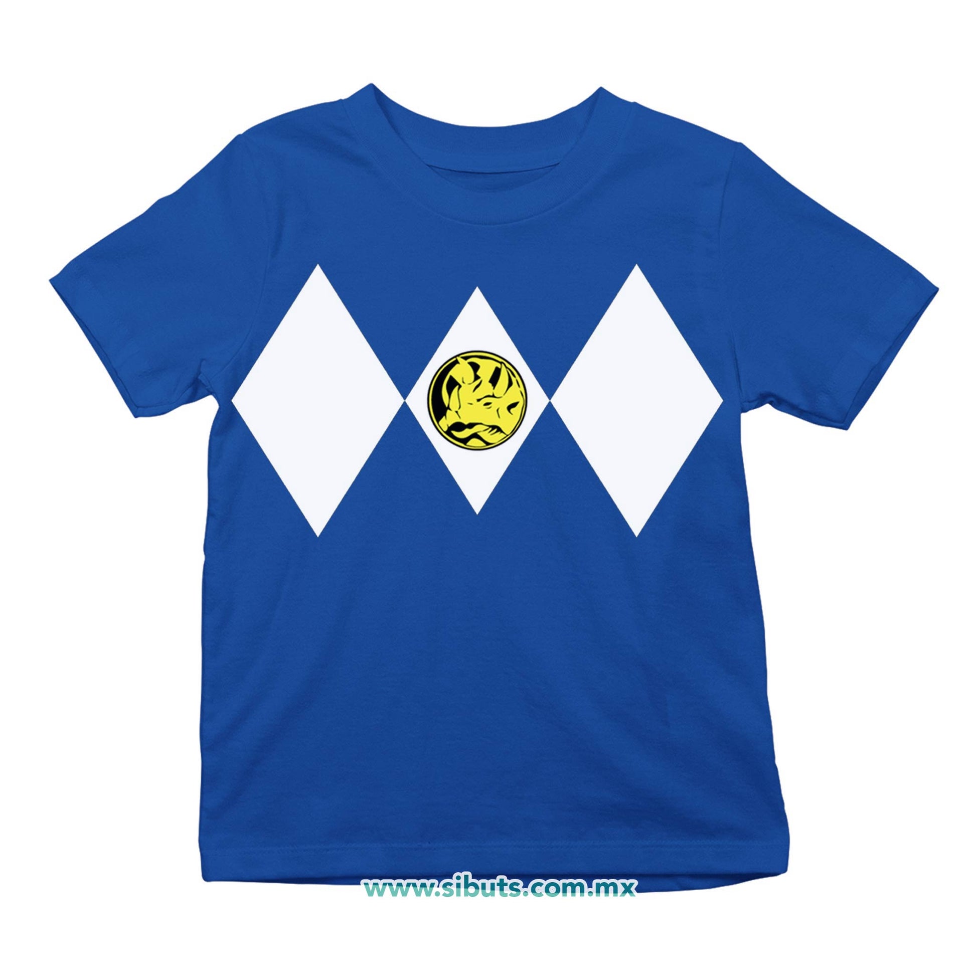 Playera NIño Power Ranger Azul