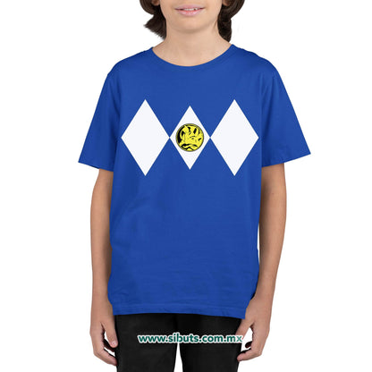 Playera NIño Power Ranger Azul