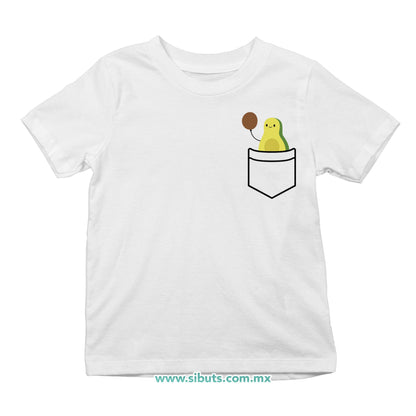 Playera Niño Aguacate Con Balón