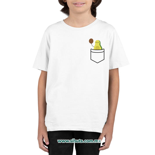 Playera Niño Aguacate Con Balón