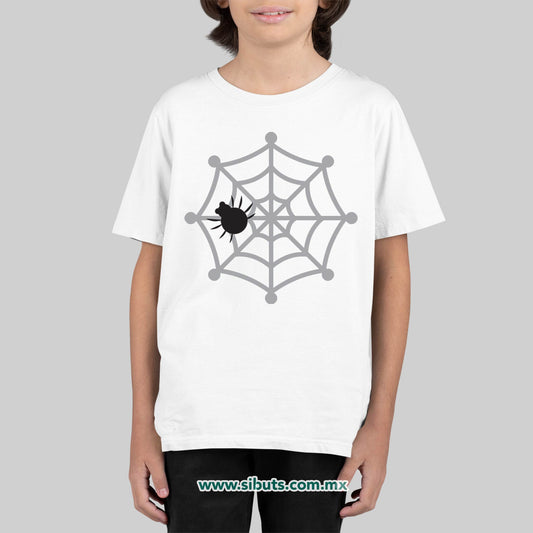 Playera Niño Araña en Telaraña