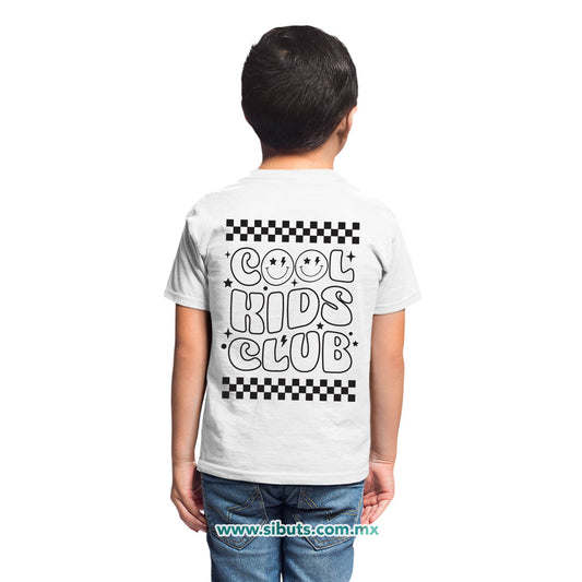 Playera Niño Cool Kids Club