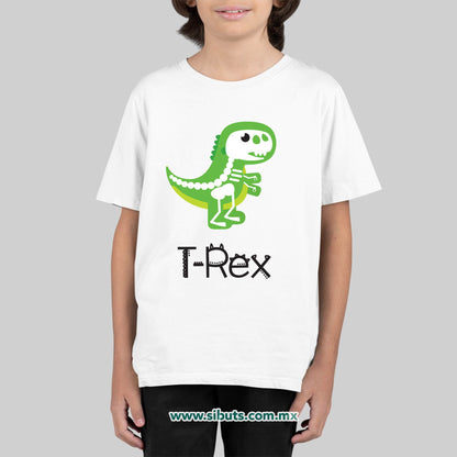 Playera Niño Dinosaurio T Rex