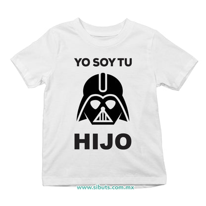 Playera Niño Star Wars Darth Vader Yo Soy Tu Hijo