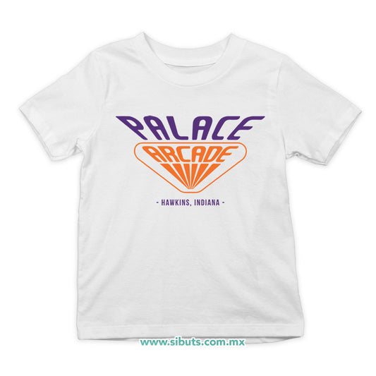 Playera Niño Stranger Things Palace Arcade