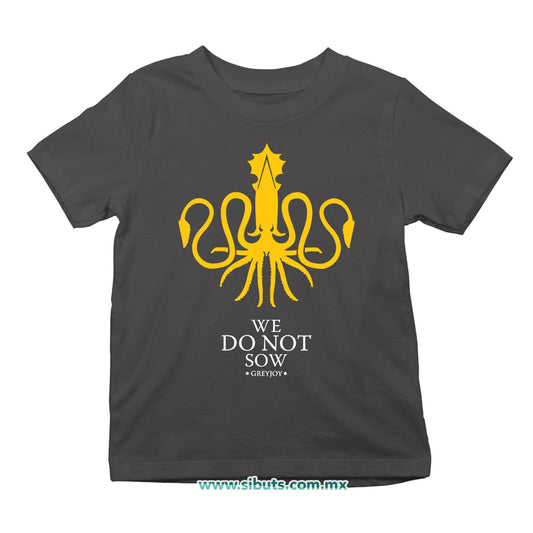 Playera Niño Game Of Thrones House Greyjoy