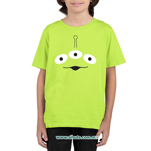 Playera Niño Toy Story Marciano