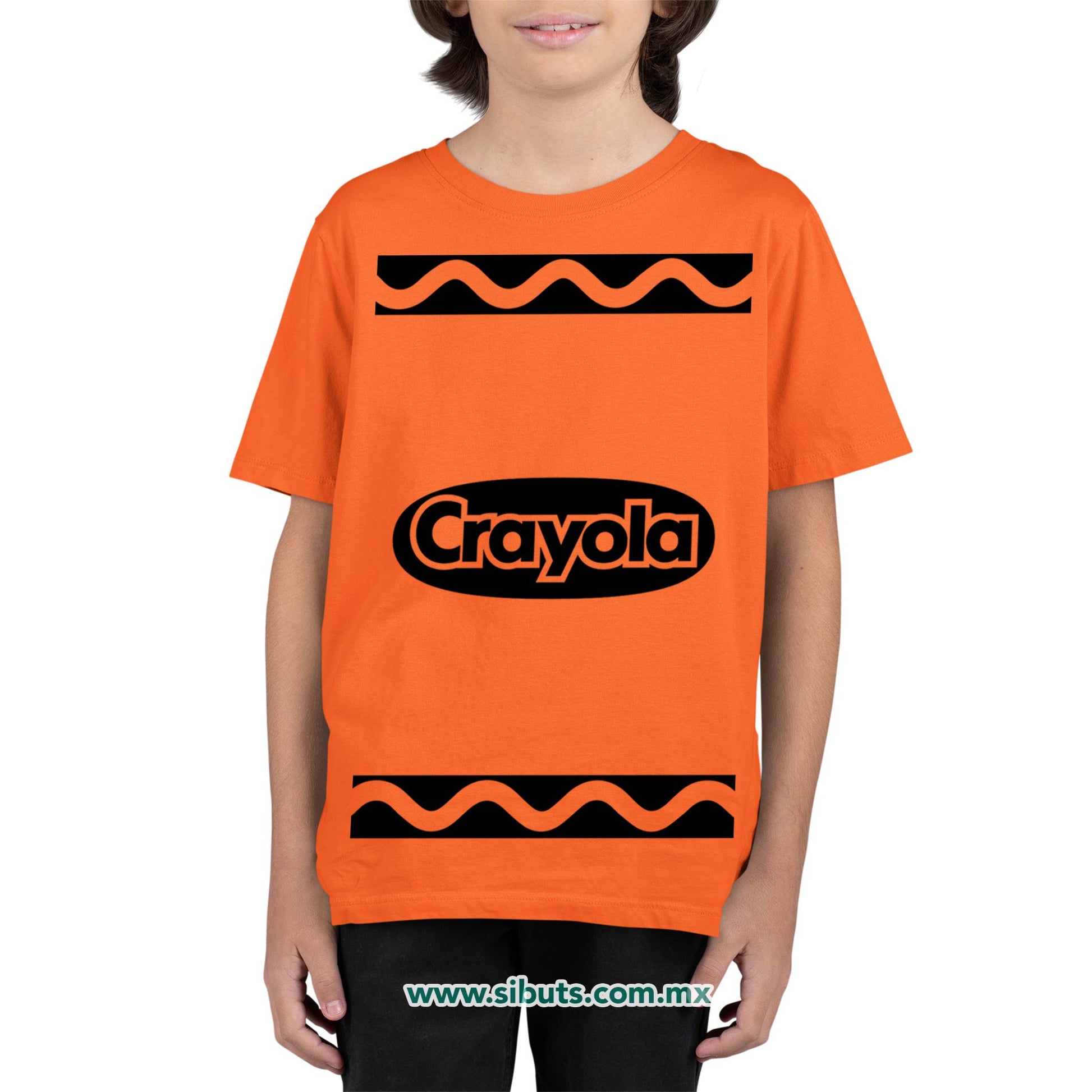 Playera Niño Crayola Naranja