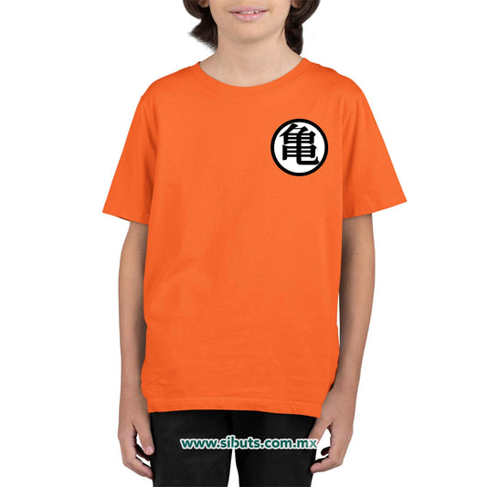 Playera Niño Dragon Ball Goku Maestro Roshi