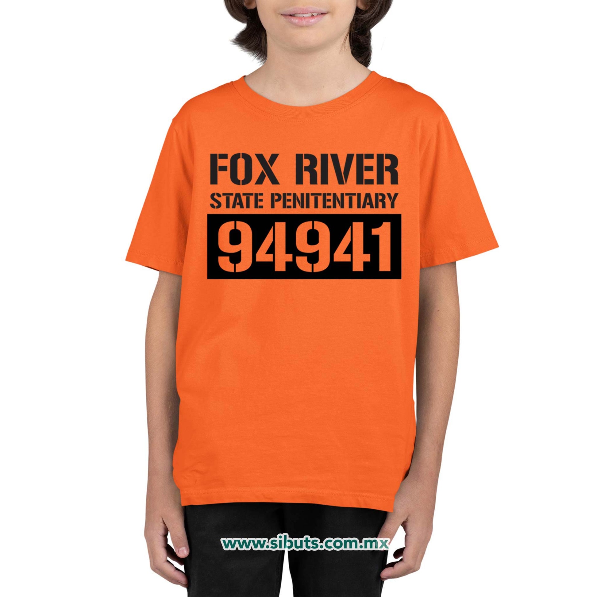 Playera Niño Prison Break Fox River
