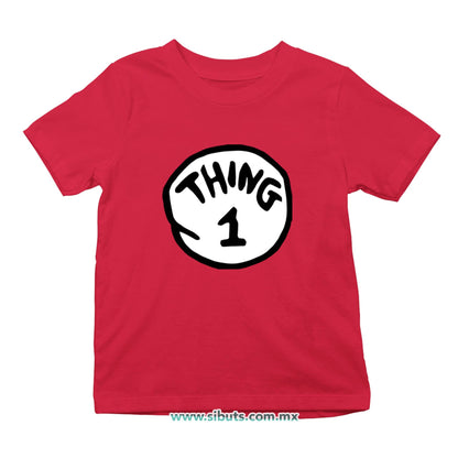 Playera Niño Dr. Seuss Thing 1
