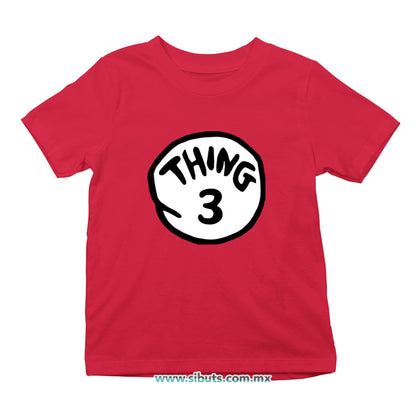 Playera Niño Dr. Seuss Thing 3