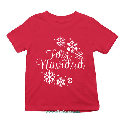 Playera Niño Feliz Navidad