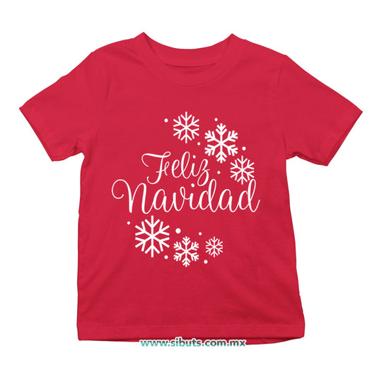 Playera Niño Feliz Navidad