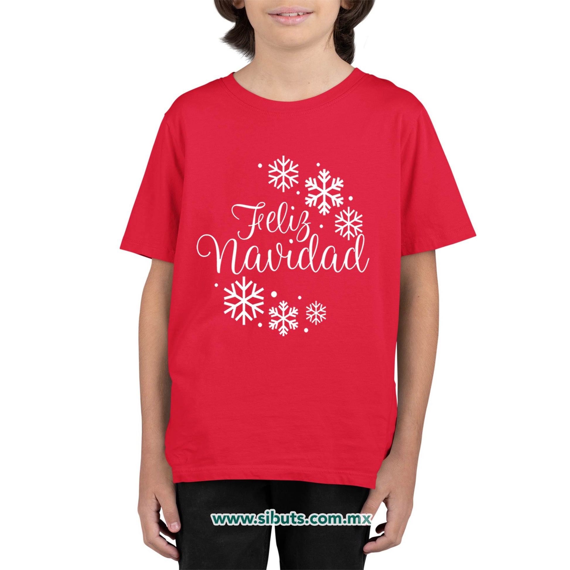Playera Niño Feliz Navidad