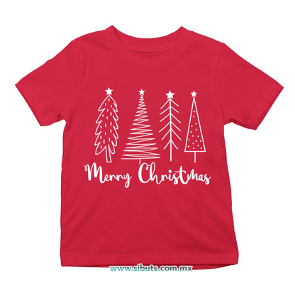 Playera Niño Merry Christmas