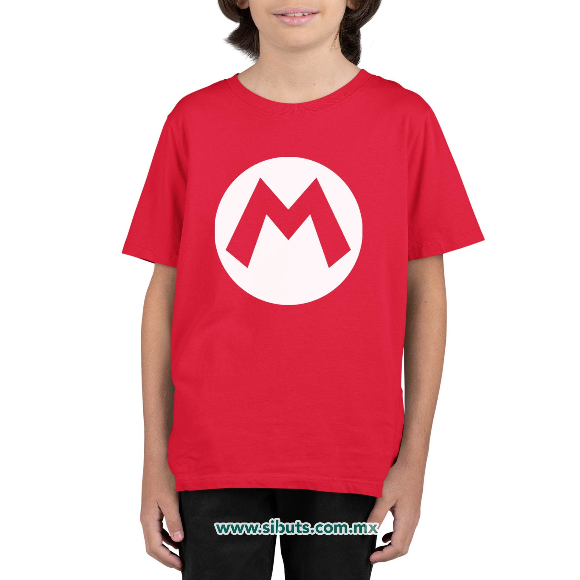 Playera Niño Super Mario Bros