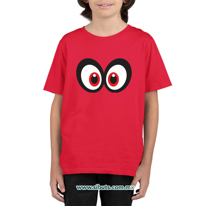 Playera Niño Super Mario Odissey Cappy