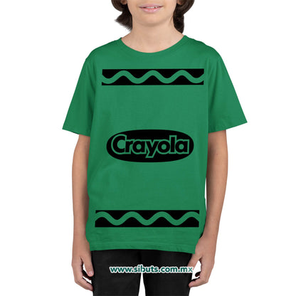 Playera Niño Crayola Verde