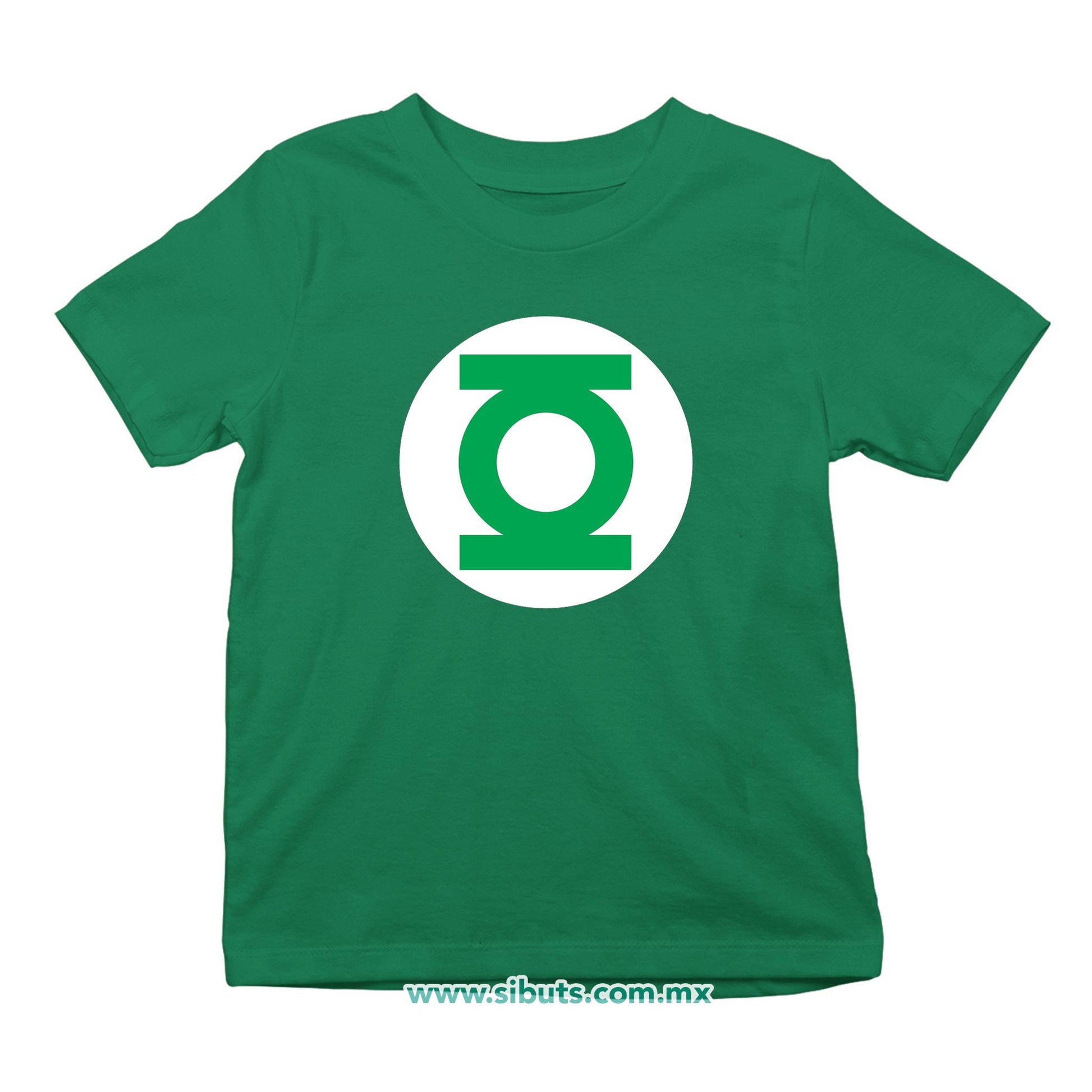 Playera Niño Linterna Verde