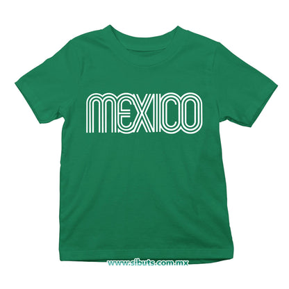 Playera Niño México Retro