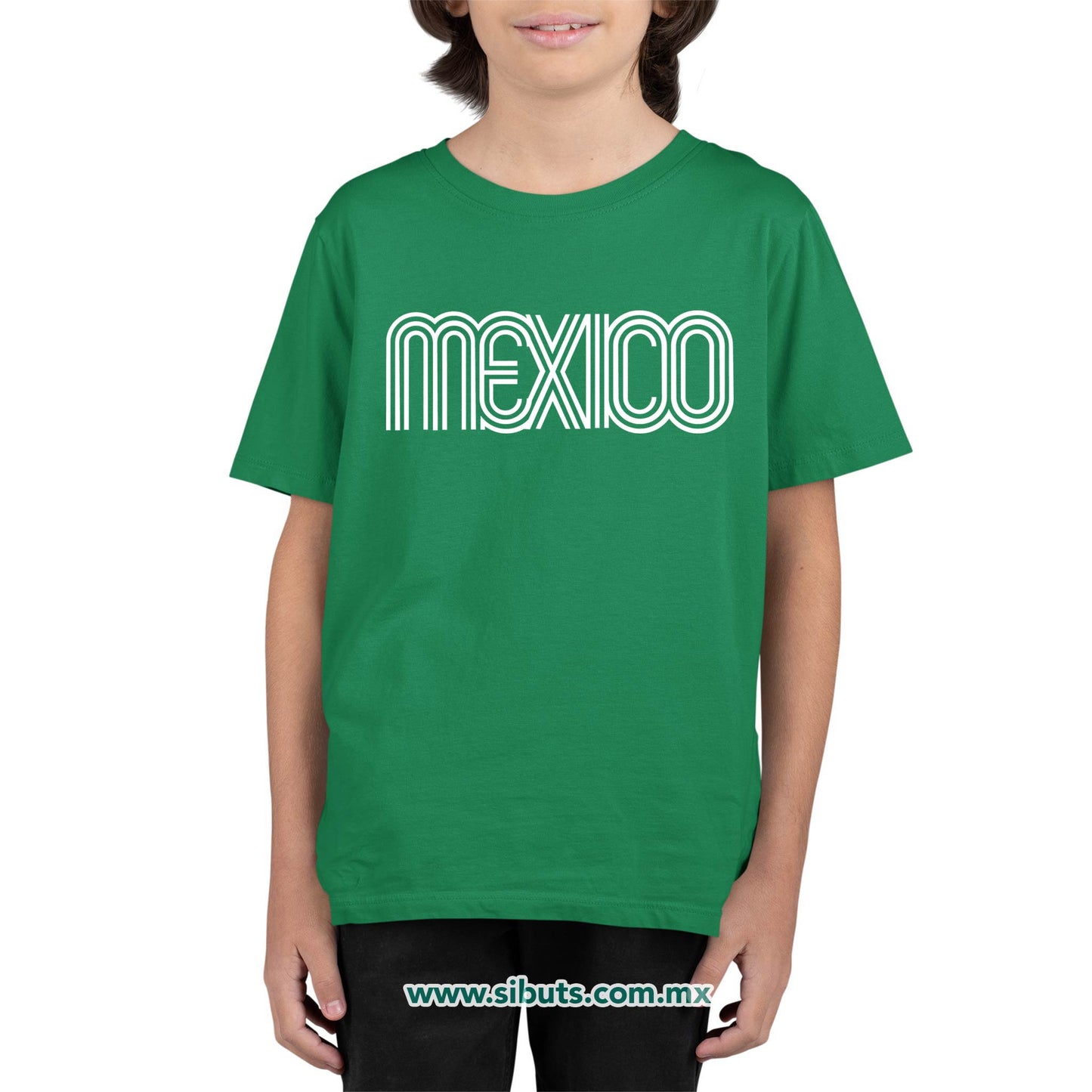 Playera Niño México Retro