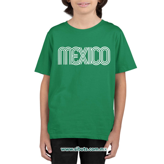 Playera Niño México Retro