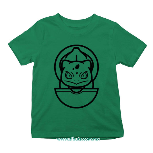 Playera Niño Pokemon Bulbasaur Point