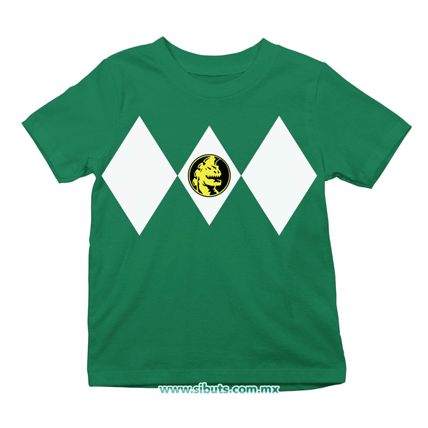 Playera NIño Power Ranger Verde