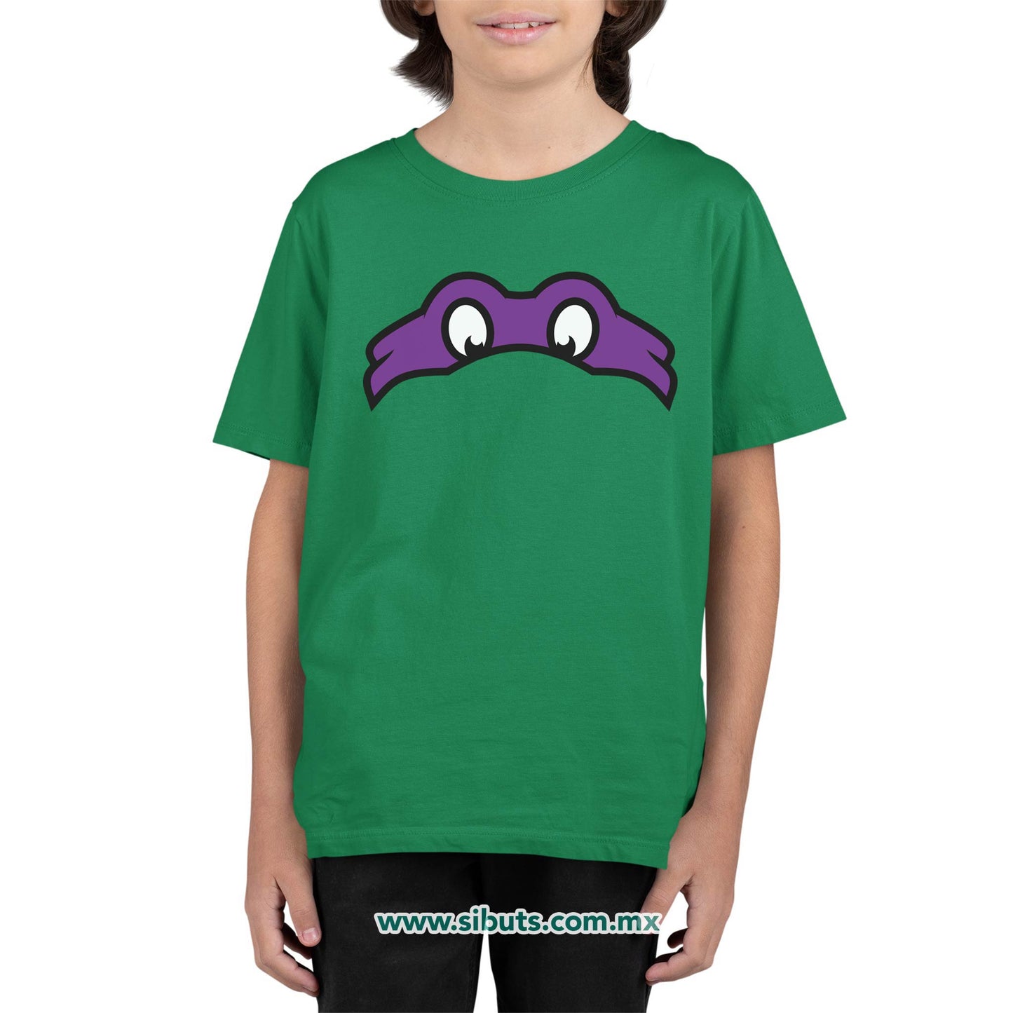 Playera Niño Tortuga Ninja Donatelo