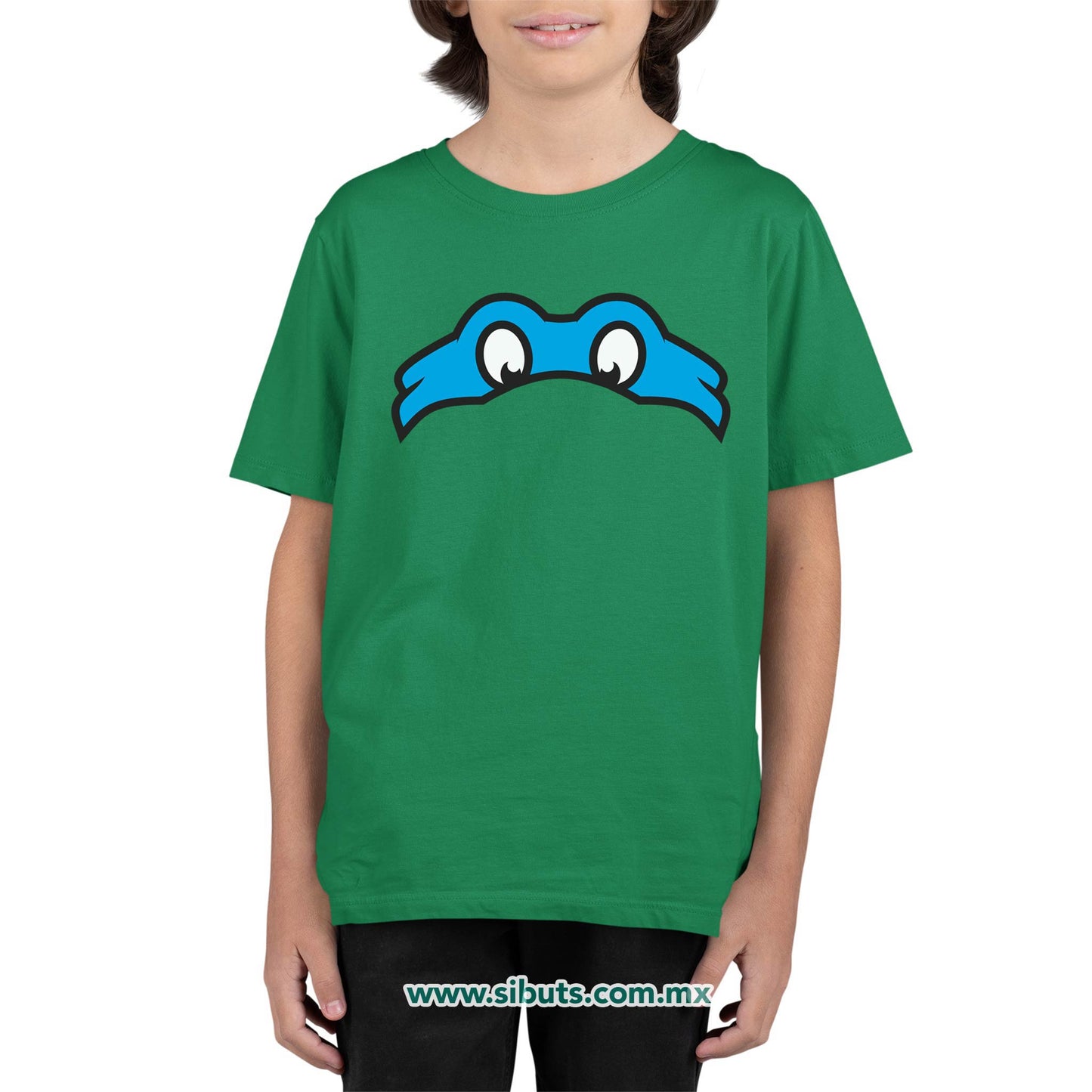 Playera Niño Tortuga Ninja Leonardo