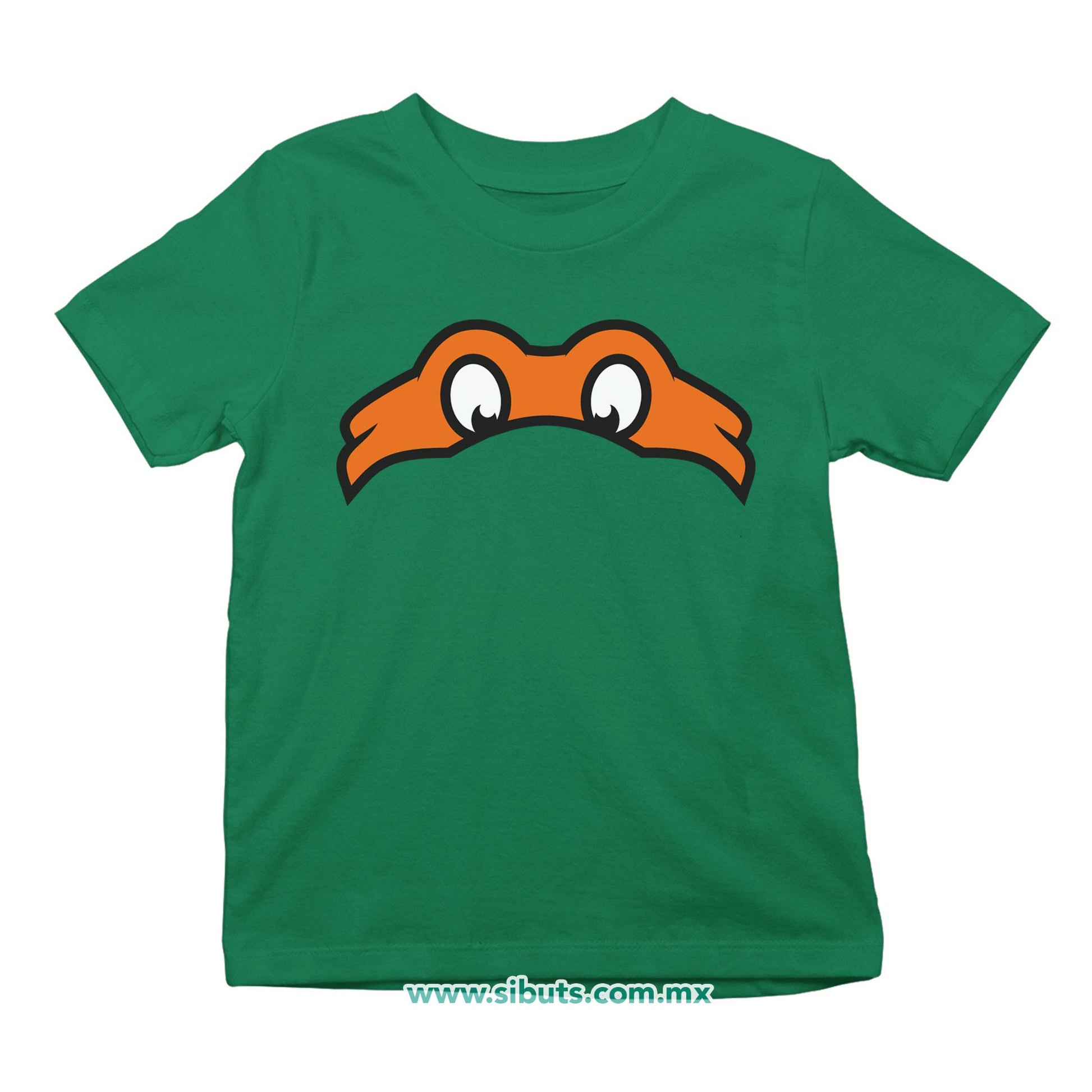 Playera Niño Tortuga Ninja Miguel Angel