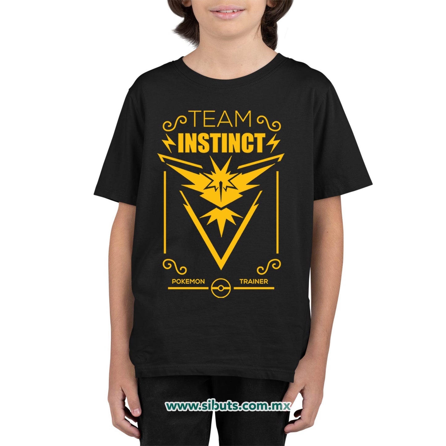 Playera Niño Pokemon Go Team Instinct