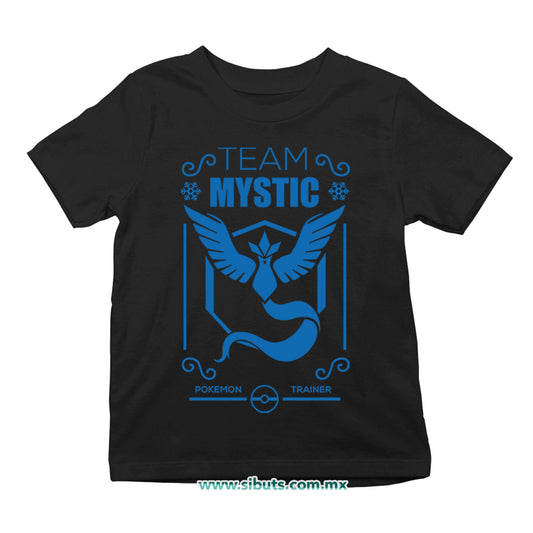 Playera Niño Pokemon Go Team Mystic