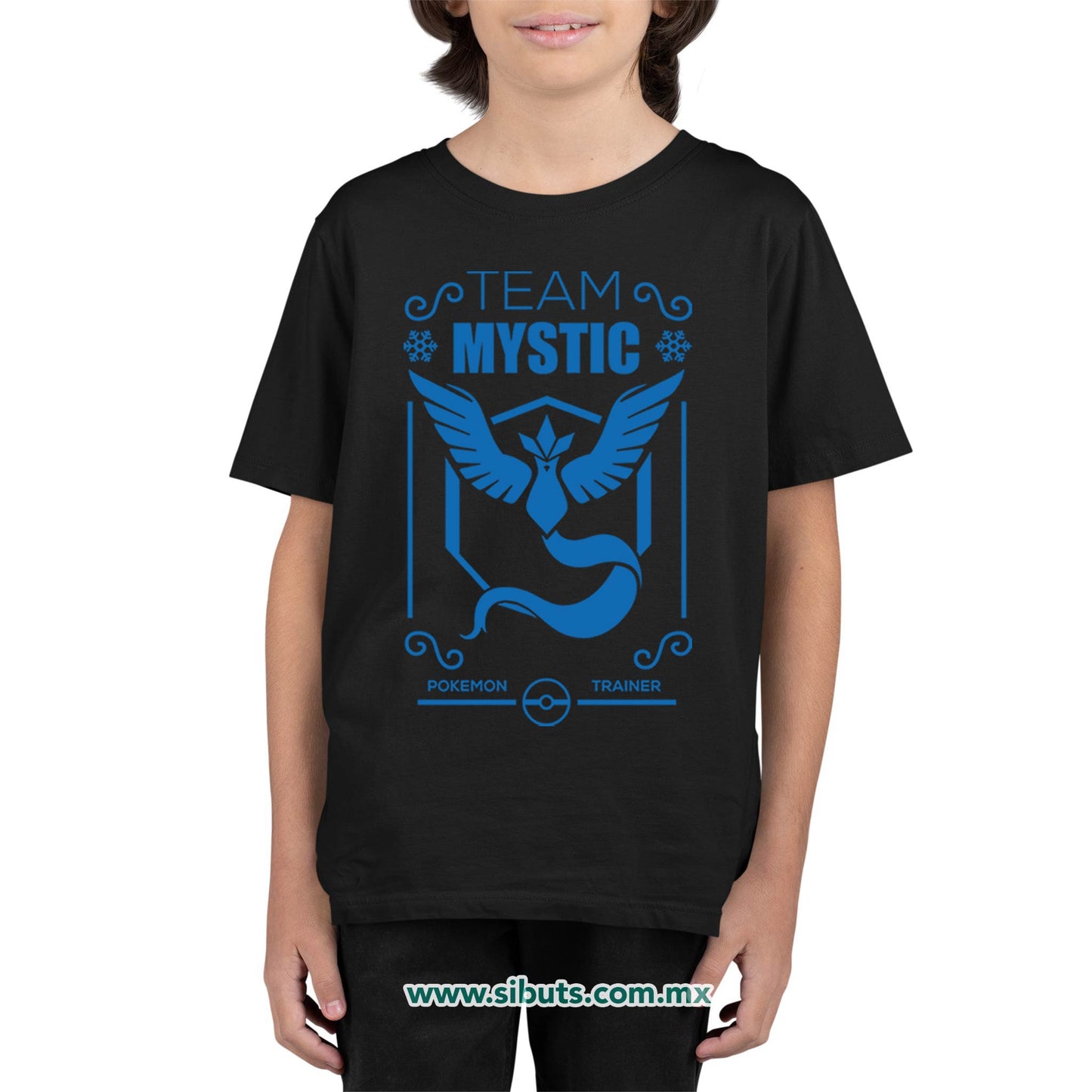 Playera Niño Pokemon Go Team Mystic
