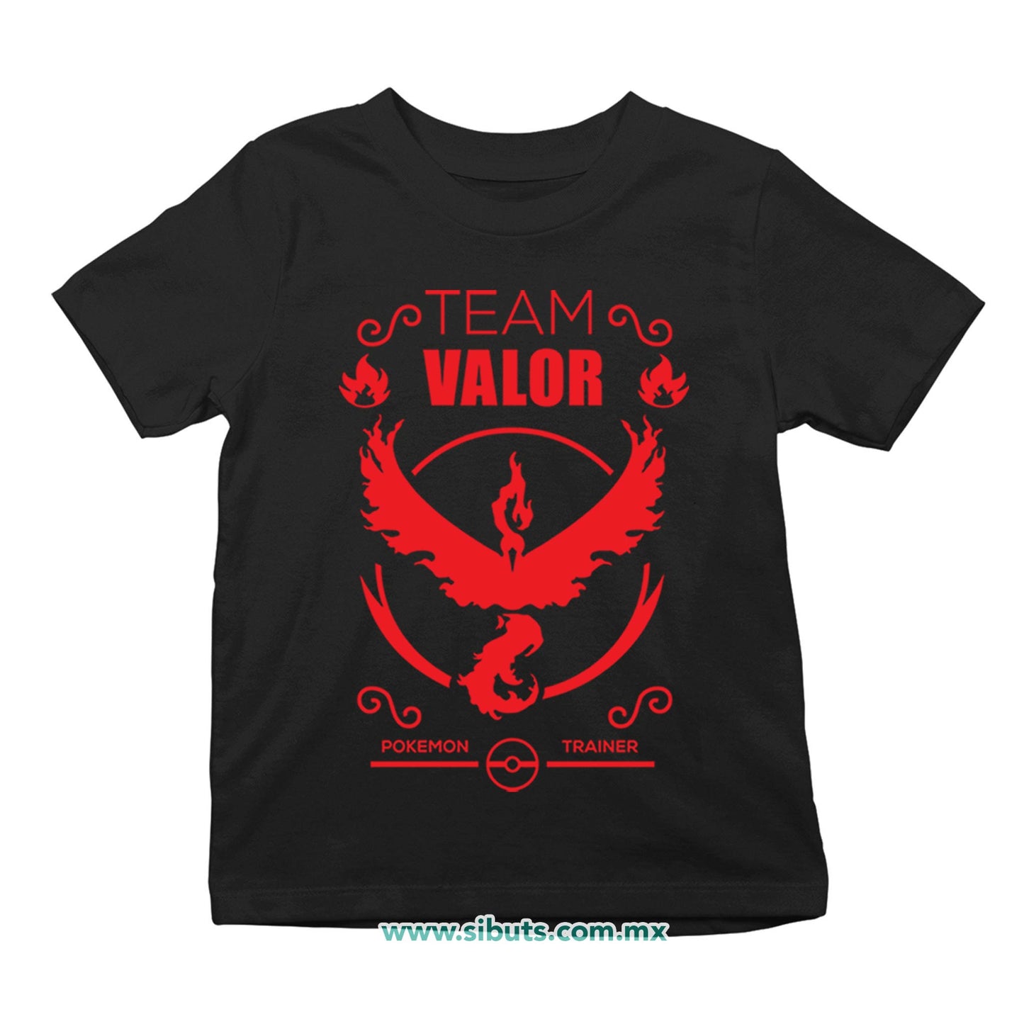 Playera Niño Pokemon Go Team Valor