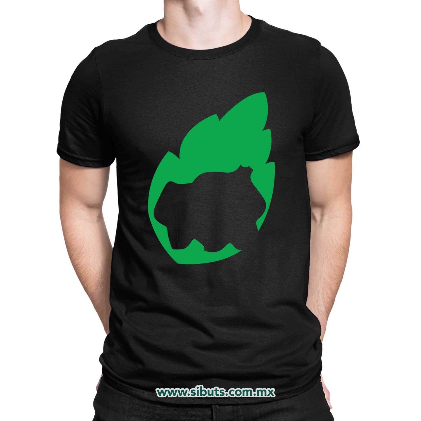 Playera Hombre Pokemon Bulbasaur