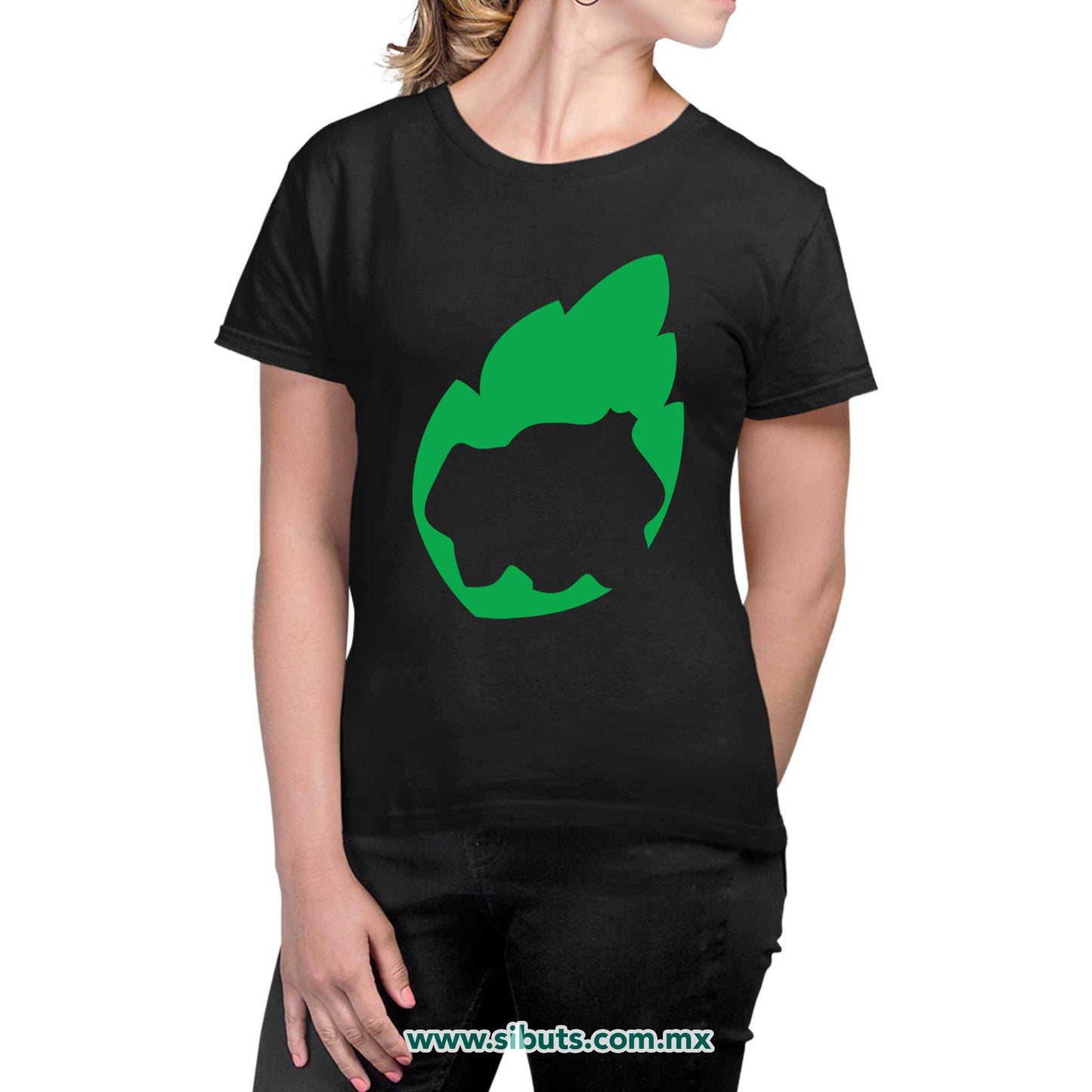 Playera Mujer Pokemon Bulbasaur