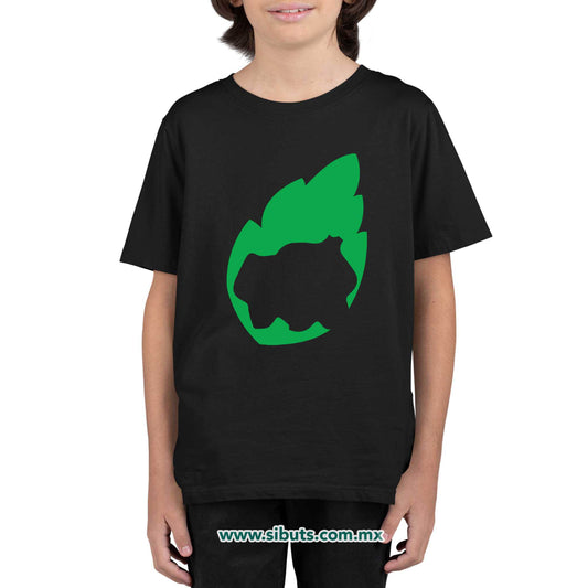 Playera Niño Pokemon Bulbasaur