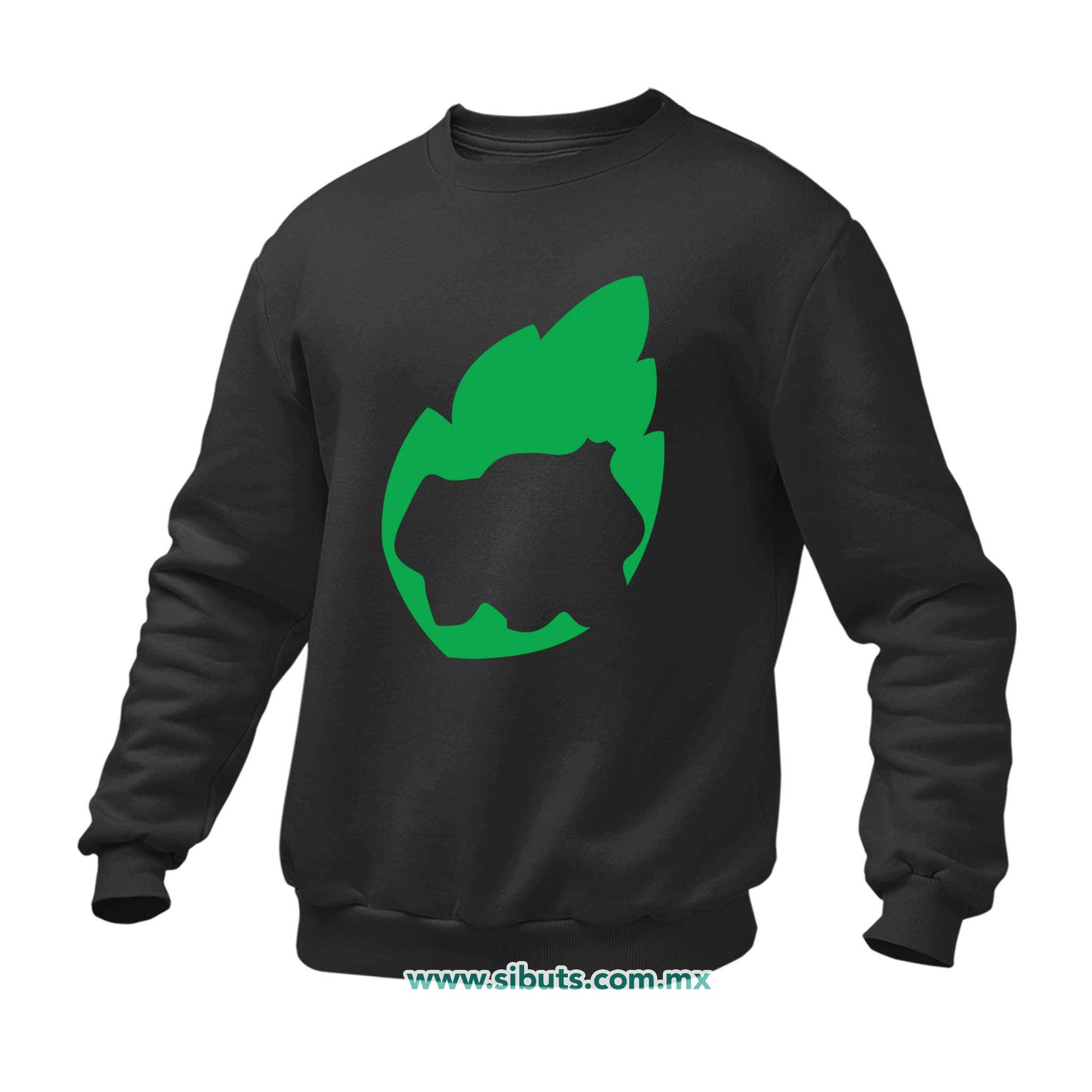 Sudadera Hombre Cuello Redondo Pokemon Bulbasaur